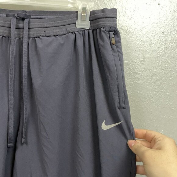 Nike Dri-Fit Epic woven purple gray Training Track Pants 928605-081 Men's Sz XL - Picture 4 of 9